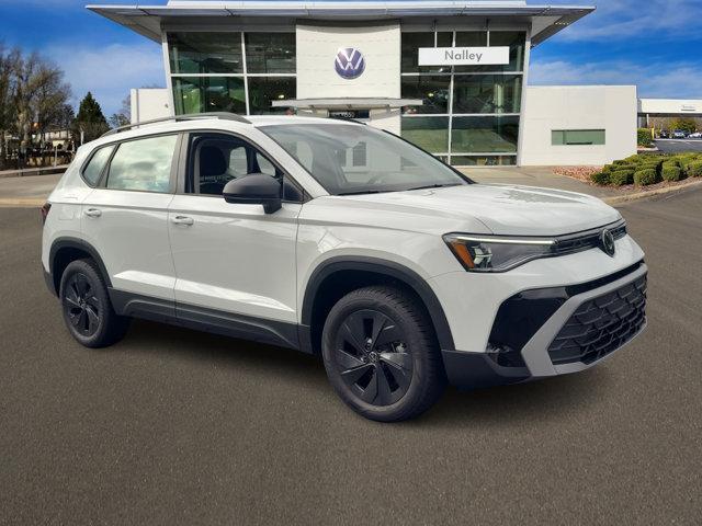 new 2025 Volkswagen Taos car, priced at $26,179
