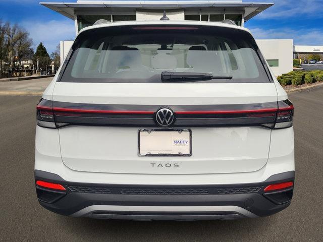 new 2025 Volkswagen Taos car, priced at $26,179