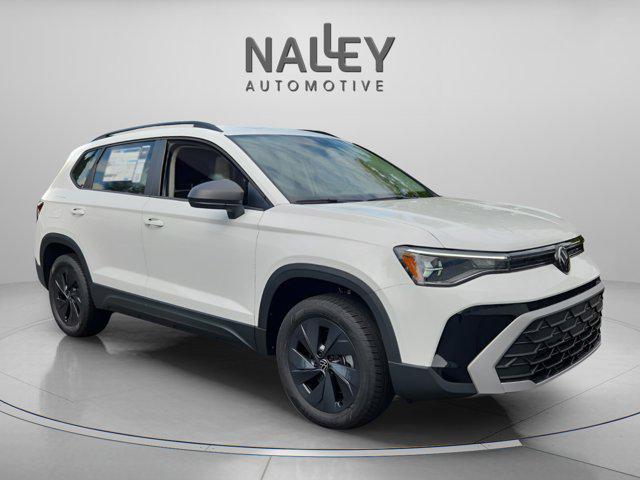 new 2025 Volkswagen Taos car, priced at $26,673