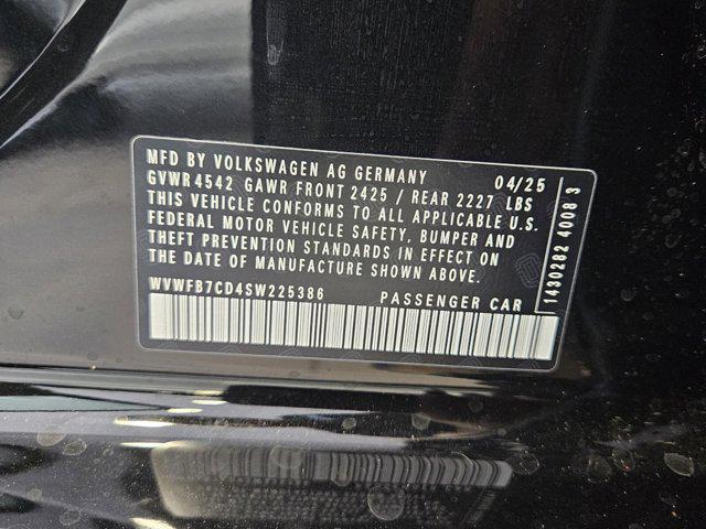 new 2025 Volkswagen Golf R car, priced at $52,569