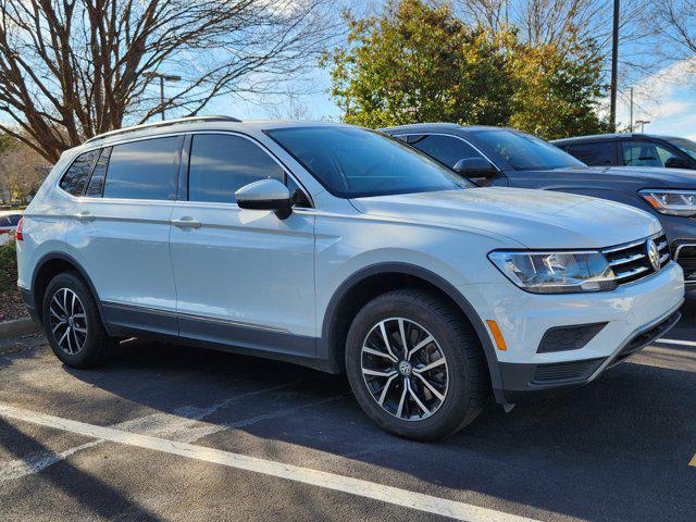 used 2021 Volkswagen Tiguan car, priced at $20,996