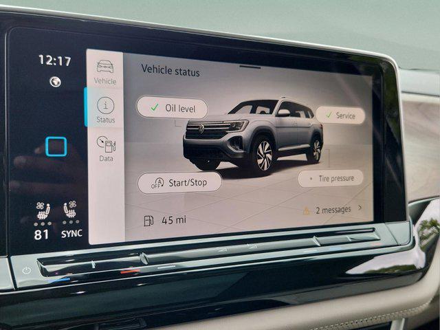 new 2026 Volkswagen Atlas car, priced at $47,251