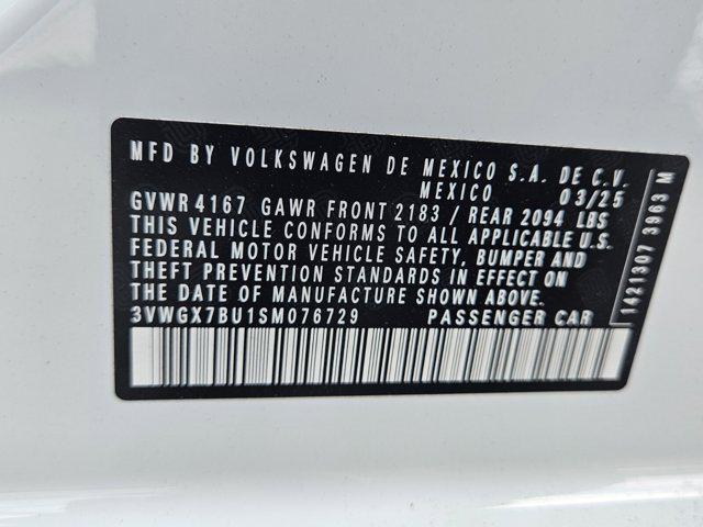 new 2025 Volkswagen Jetta car, priced at $30,214