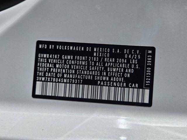 new 2025 Volkswagen Jetta car, priced at $27,509