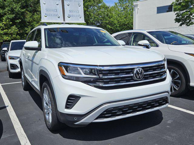 used 2021 Volkswagen Atlas car, priced at $25,398