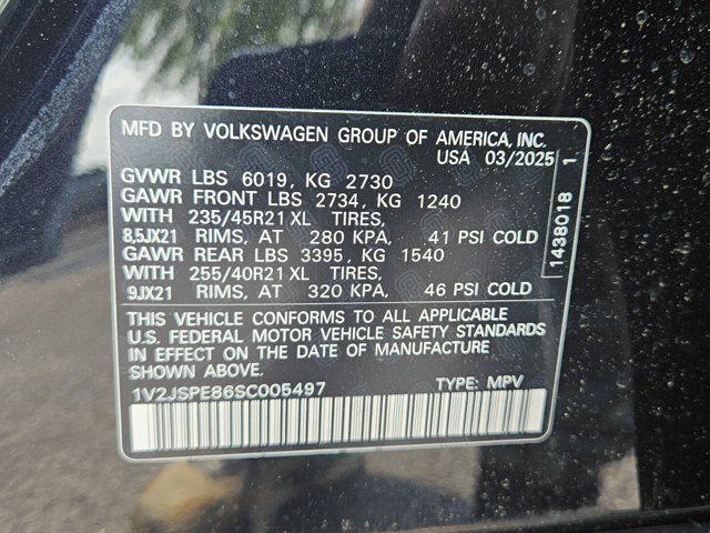 new 2025 Volkswagen ID.4 car, priced at $59,461