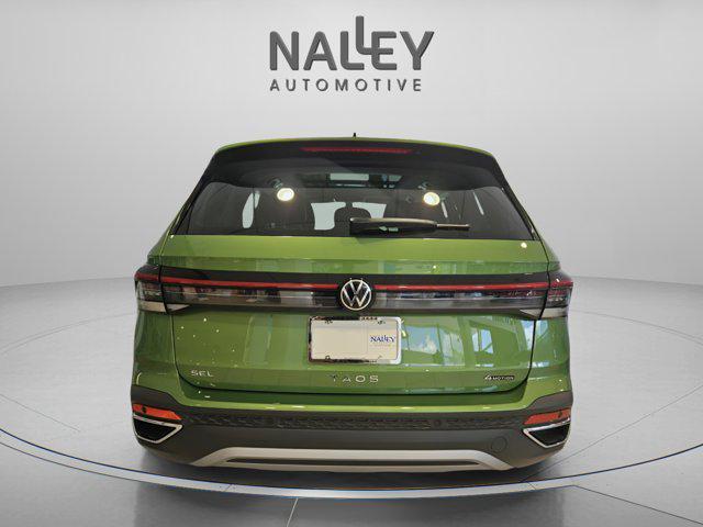 new 2025 Volkswagen Taos car, priced at $36,671
