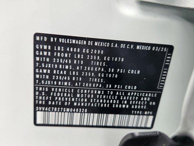 new 2025 Volkswagen Taos car, priced at $36,062