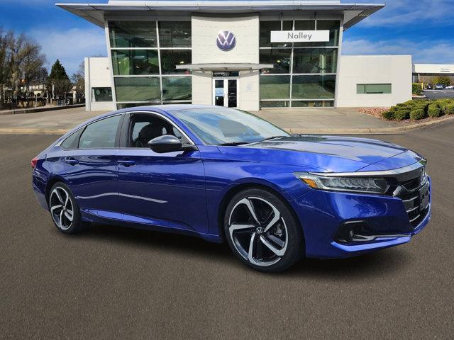 used 2021 Honda Accord car, priced at $23,450