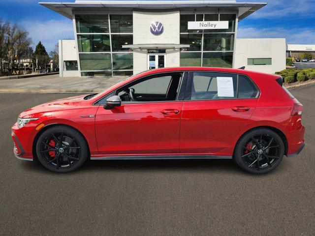 used 2024 Volkswagen Golf GTI car, priced at $35,890