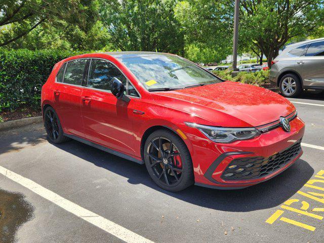 used 2024 Volkswagen Golf GTI car, priced at $35,895