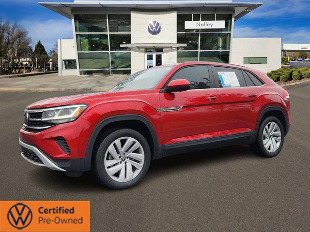 used 2021 Volkswagen Atlas Cross Sport car, priced at $25,164