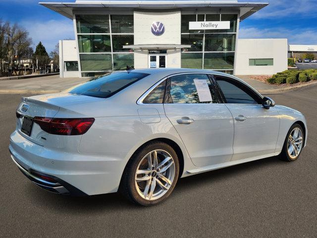 used 2022 Audi A4 car, priced at $24,500