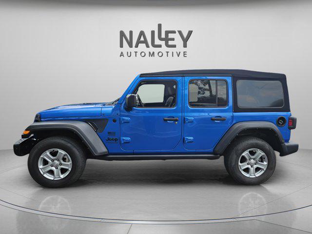 used 2021 Jeep Wrangler Unlimited car, priced at $24,989