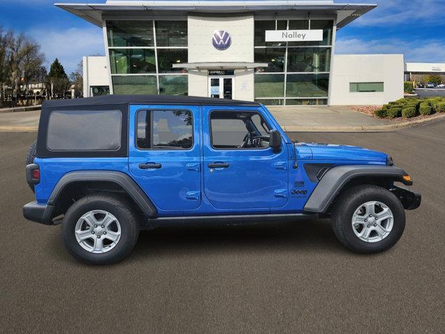 used 2021 Jeep Wrangler Unlimited car, priced at $27,780