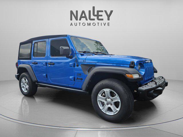 used 2021 Jeep Wrangler Unlimited car, priced at $24,989