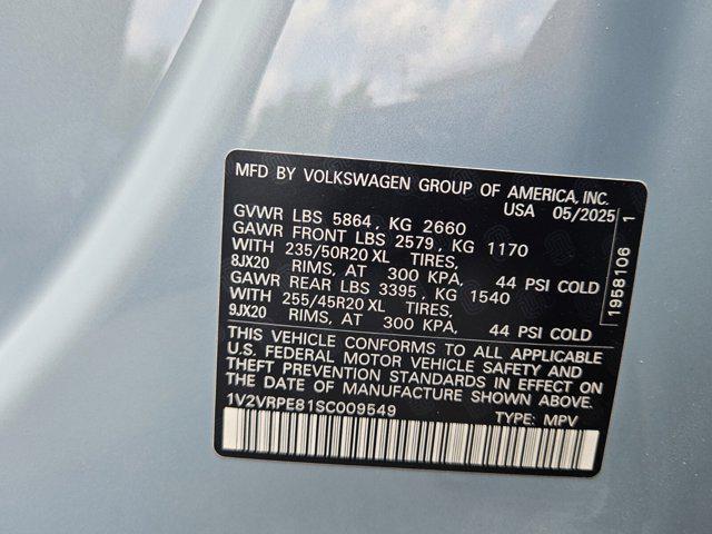 new 2025 Volkswagen ID.4 car, priced at $53,056
