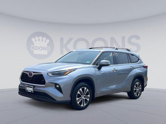 used 2021 Toyota Highlander Hybrid car, priced at $39,250
