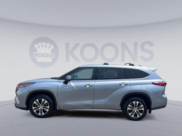 used 2021 Toyota Highlander Hybrid car, priced at $39,250