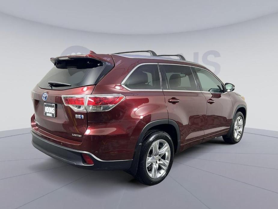 used 2015 Toyota Highlander Hybrid car, priced at $23,750