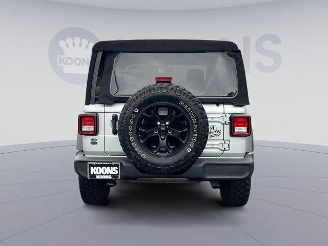 used 2022 Jeep Wrangler car, priced at $29,000