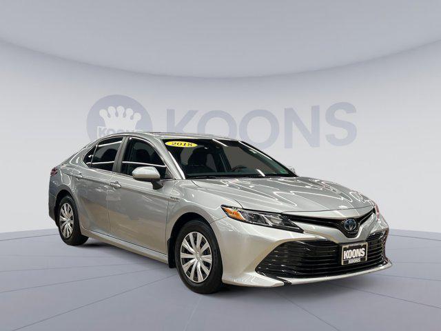used 2018 Toyota Camry Hybrid car, priced at $20,750