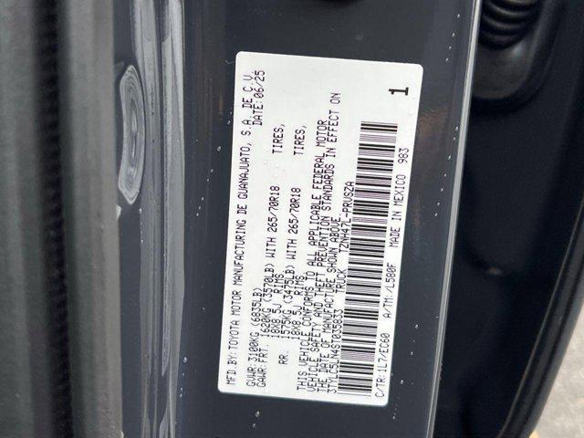 new 2025 Toyota Tacoma Hybrid car, priced at $63,330