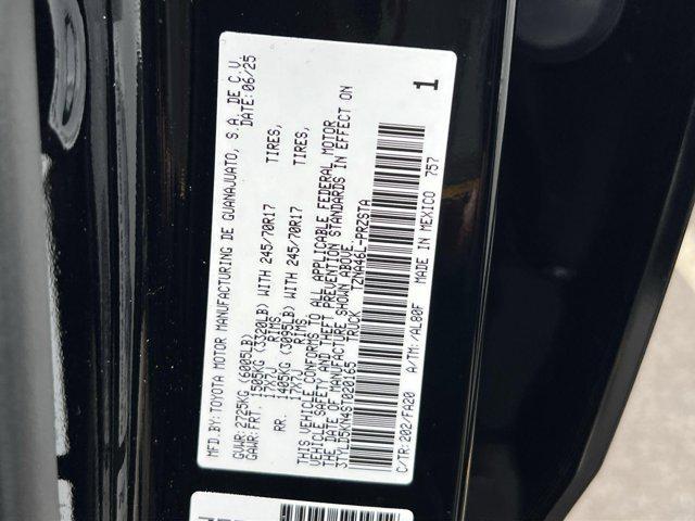 new 2025 Toyota Tacoma car, priced at $37,957