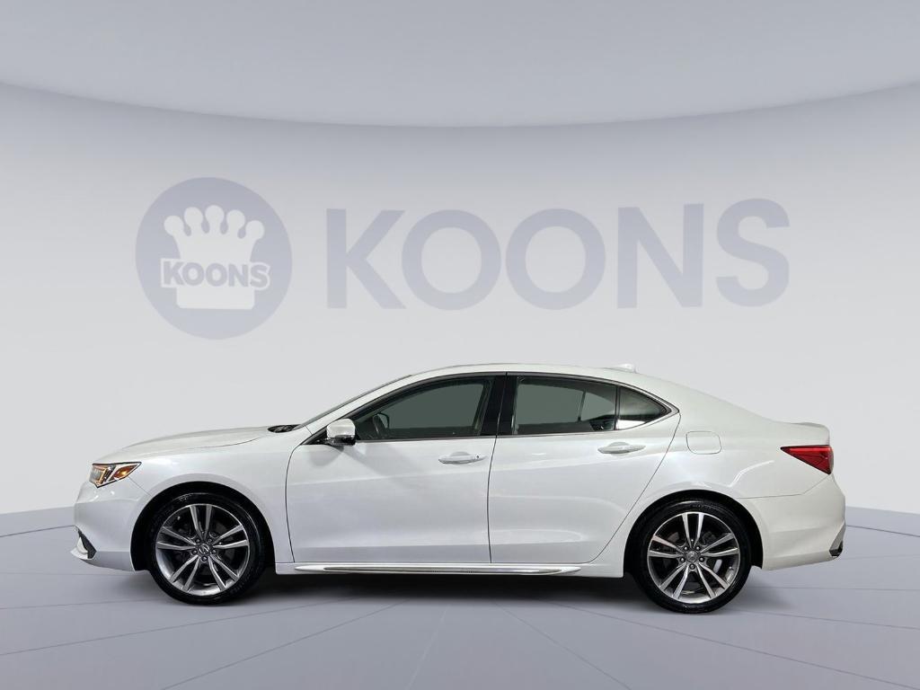 used 2019 Acura TLX car, priced at $17,000