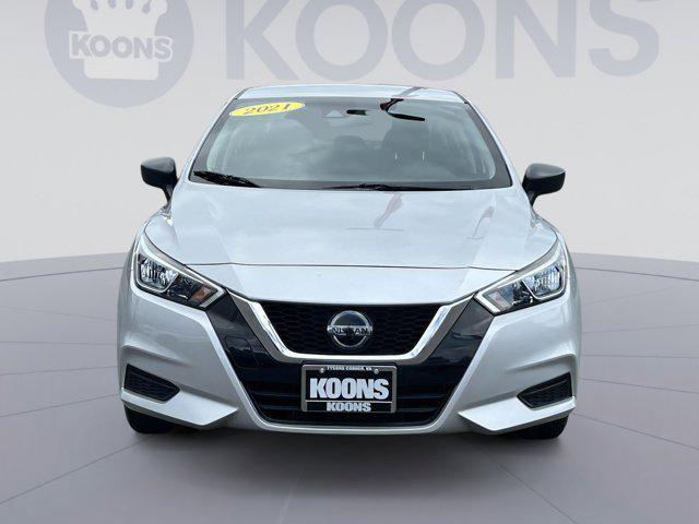 used 2021 Nissan Versa car, priced at $14,500
