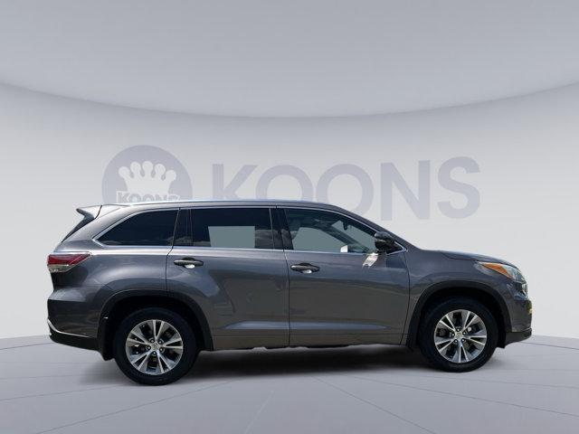 used 2015 Toyota Highlander car, priced at $21,200