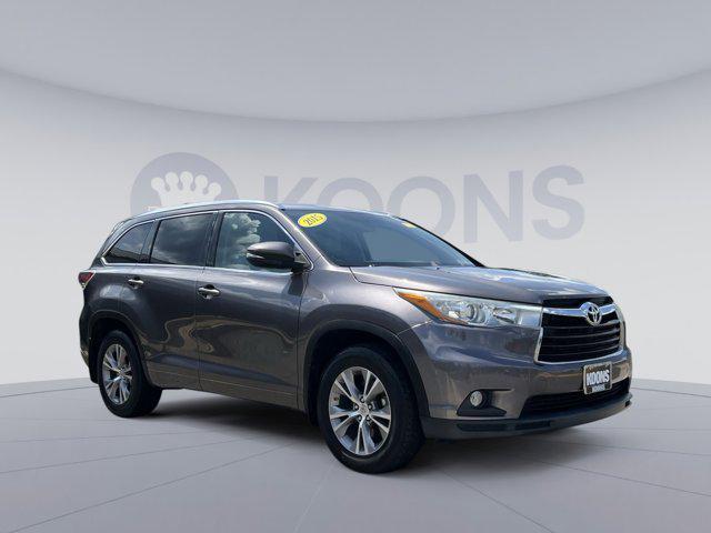 used 2015 Toyota Highlander car, priced at $21,200