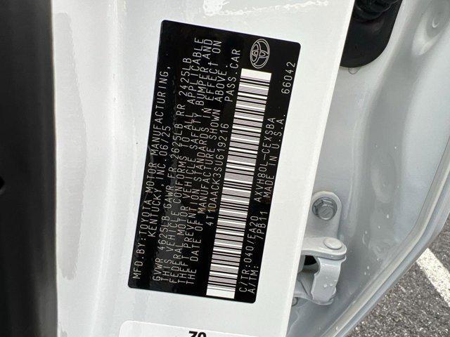 new 2025 Toyota Camry car, priced at $32,215