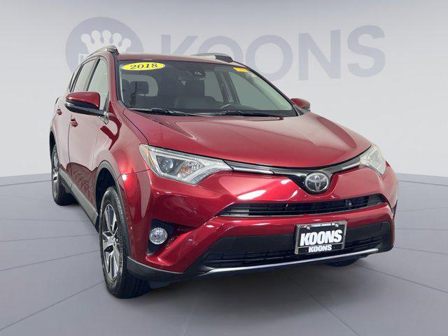 used 2018 Toyota RAV4 car, priced at $17,750
