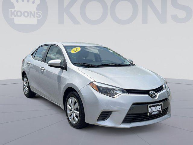 used 2016 Toyota Corolla car, priced at $15,000
