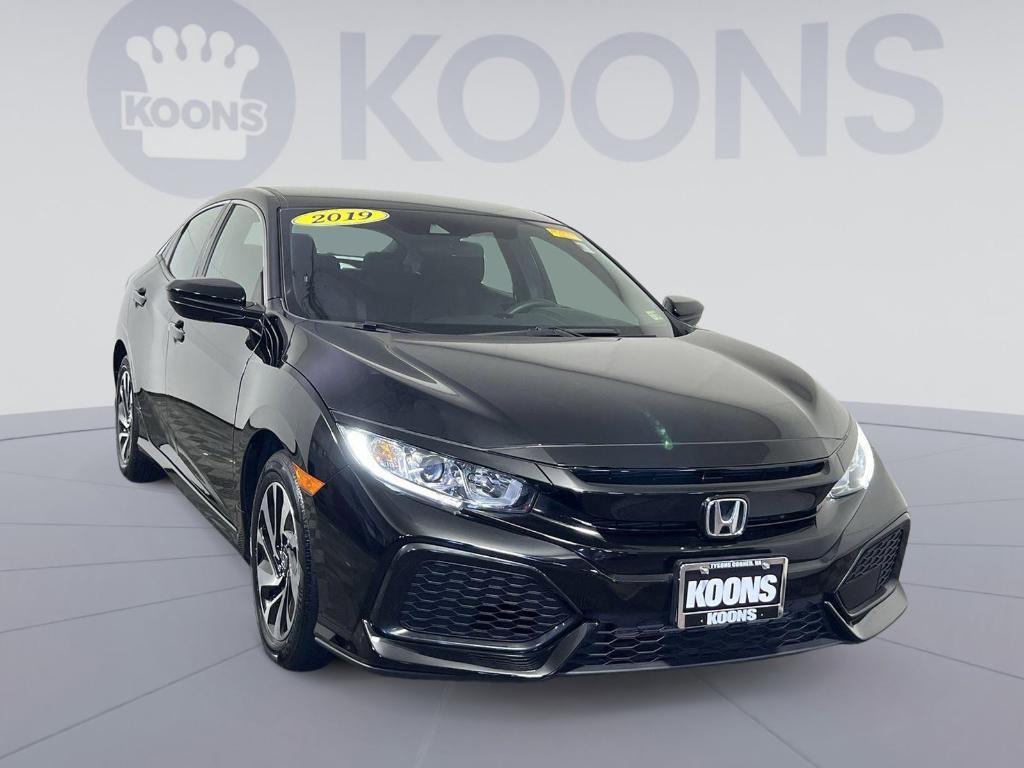 used 2019 Honda Civic car, priced at $18,750