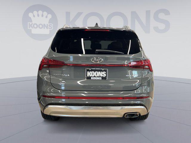 used 2021 Hyundai Santa Fe car, priced at $25,000