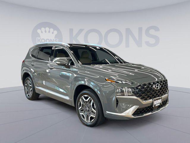 used 2021 Hyundai Santa Fe car, priced at $25,000