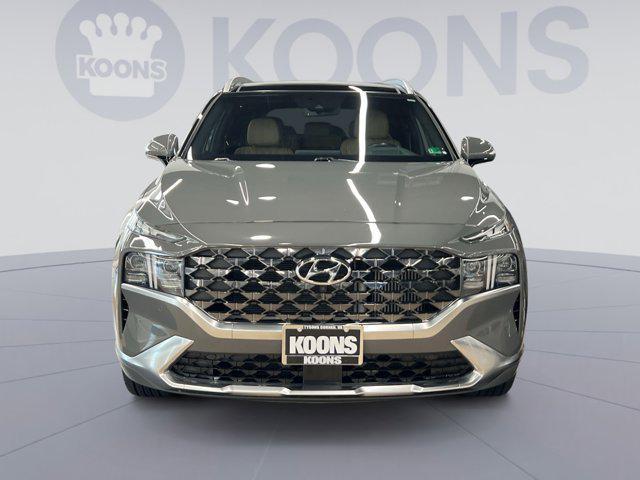 used 2021 Hyundai Santa Fe car, priced at $25,000