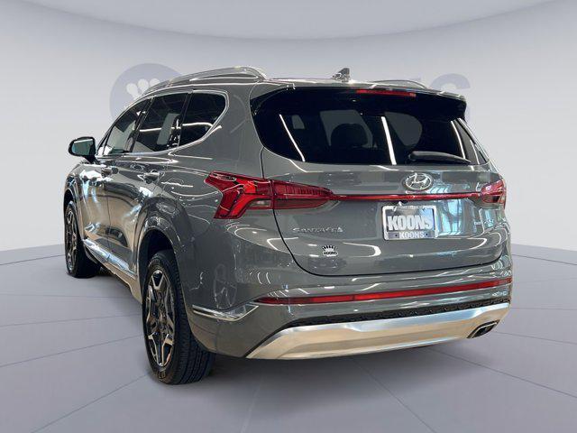 used 2021 Hyundai Santa Fe car, priced at $25,000