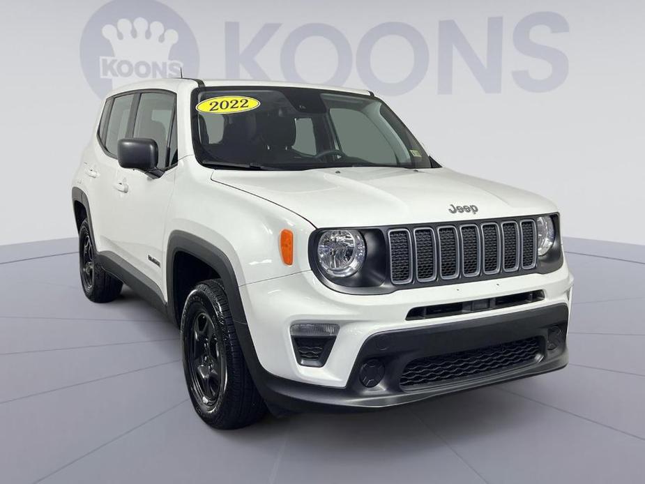 used 2022 Jeep Renegade car, priced at $20,000