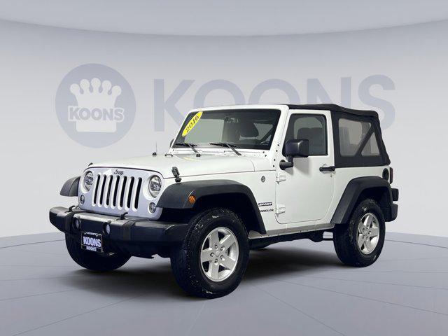 used 2016 Jeep Wrangler car, priced at $15,000