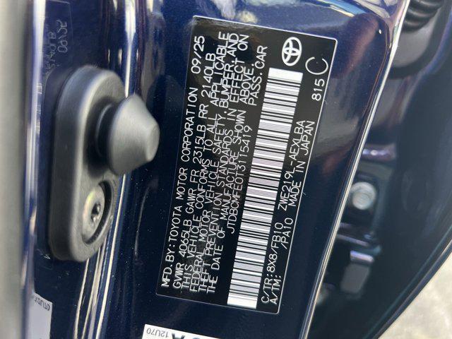 new 2026 Toyota Corolla Hybrid car, priced at $25,129