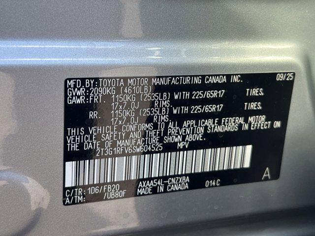 new 2025 Toyota RAV4 car, priced at $31,862