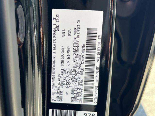 new 2025 Toyota Tacoma car, priced at $46,221