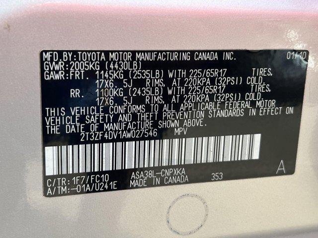 used 2010 Toyota RAV4 car, priced at $12,750