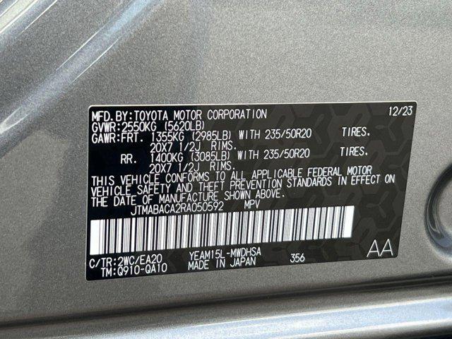 new 2024 Toyota bZ4X car, priced at $49,355