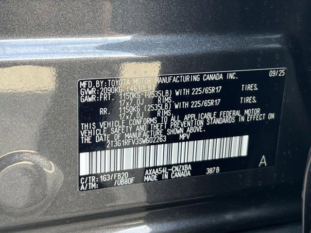 new 2025 Toyota RAV4 car, priced at $32,338