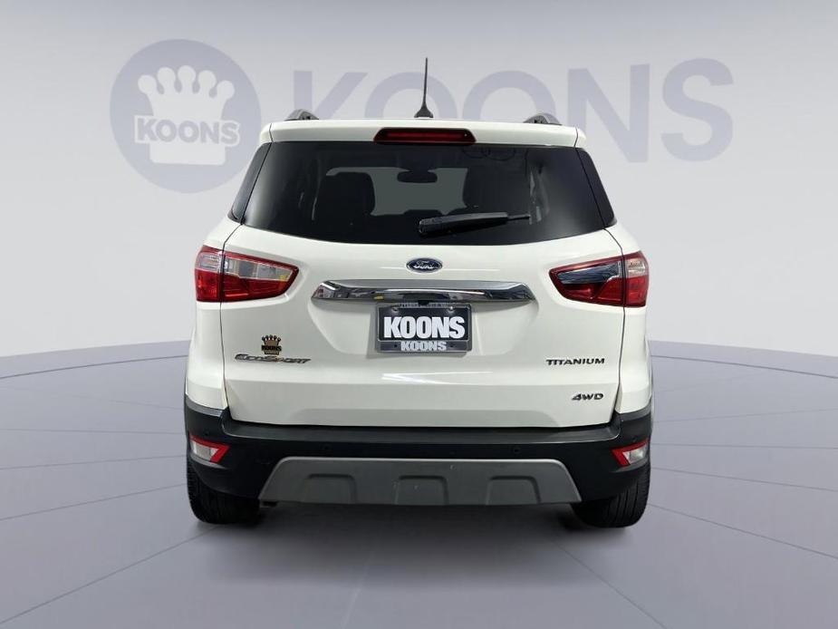 used 2020 Ford EcoSport car, priced at $16,000