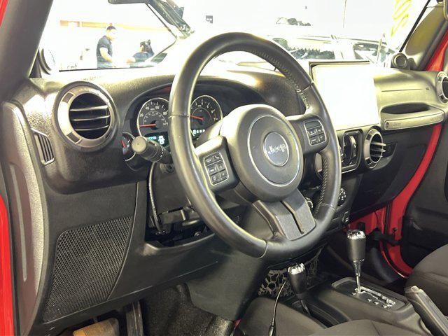 used 2014 Jeep Wrangler Unlimited car, priced at $17,500